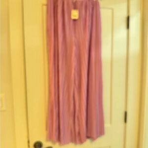 Free People Pink Maxi Skirt